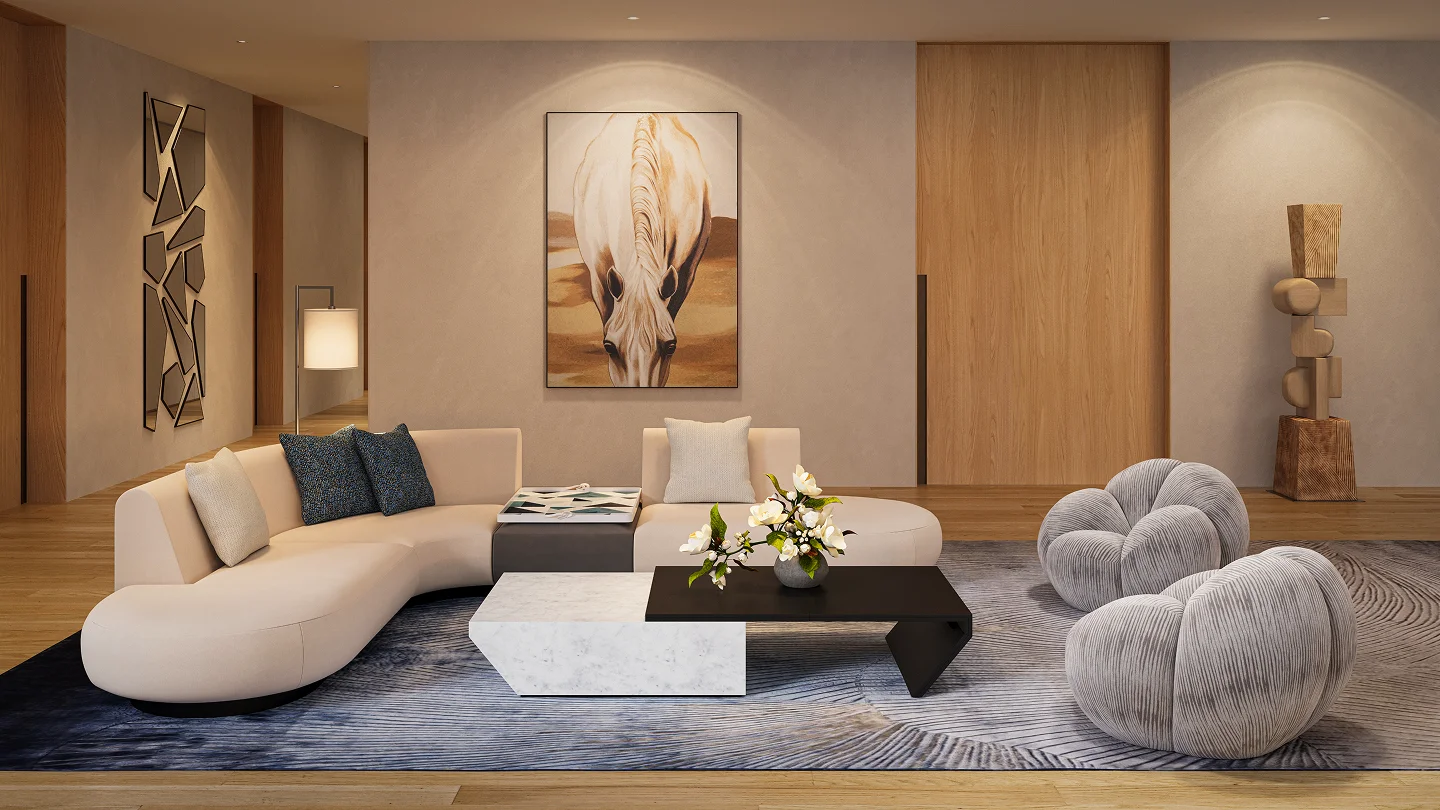 Modular Sofa Collection lifestyle - living room