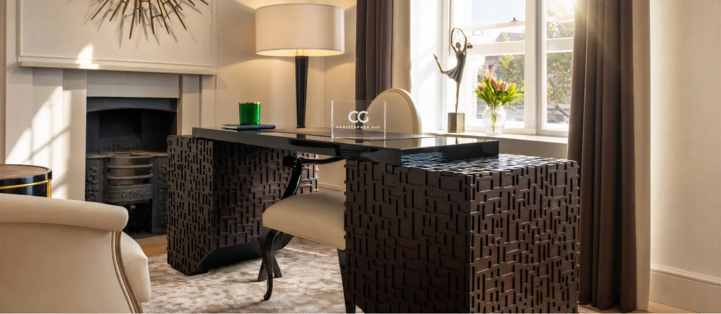 Christopher Guy Desk, Table, Chair, Sofa, Mirror