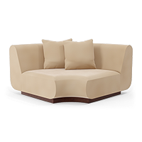 Ms. Harris modular sofa view 7, showing different components of the furniture