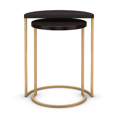 Elegant and Versatile Nesting Tables by Christopher Guy
