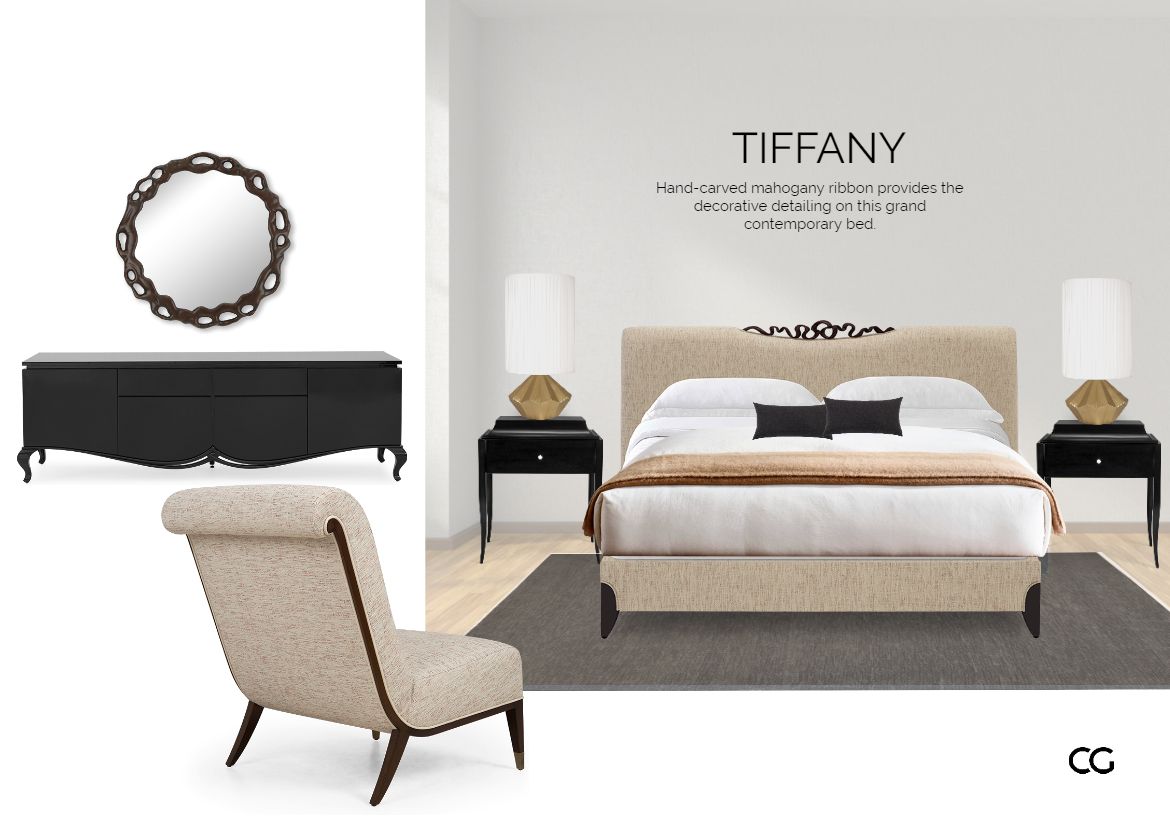 Room inspiration: Luxury Comfort Elegance: Designer Bedroom Furniture Collection