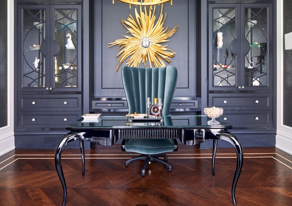 Room inspiration: Chic at Work: Elevating Your Home Office with Elegance