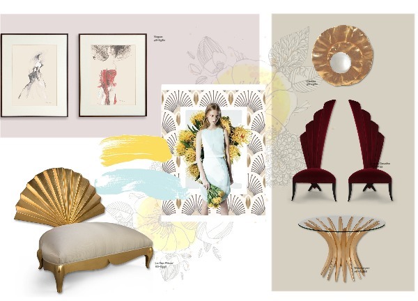 Room inspiration: Opulent Lobby Impressions: Designer Furnishings for Grand Welcomes