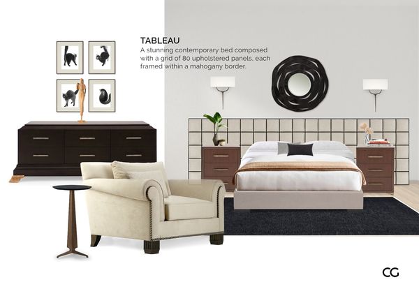 Room inspiration: Designer Luxe Reverie: Elegance Tailored for Bedroom Dreams