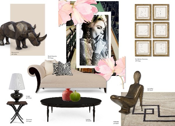 Room inspiration: Chic Living Affluence: Designer Furnishings for Stylish Comfort