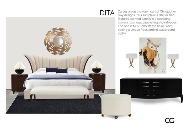 Designer Luxury Oasis: Elegance Crafted for Your Bedroom
