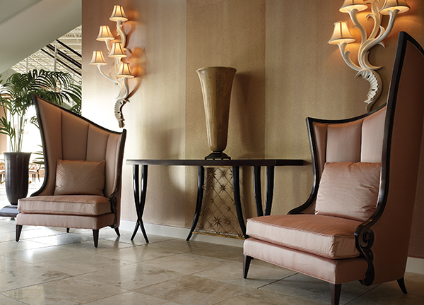 Room inspiration: Luminous Lobby Luxe: Illuminating Elegance, Welcoming All