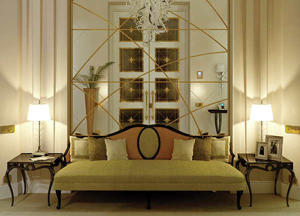 Room inspiration: Designer Lobby Splendor: Tailored Opulence, Unforgettable Entrances