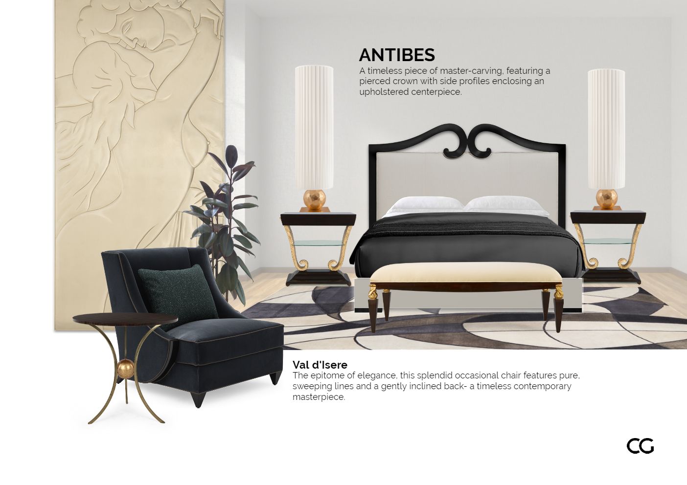 Room inspiration: Designer Luxury Panorama: Furnishing Your Bedroom Space