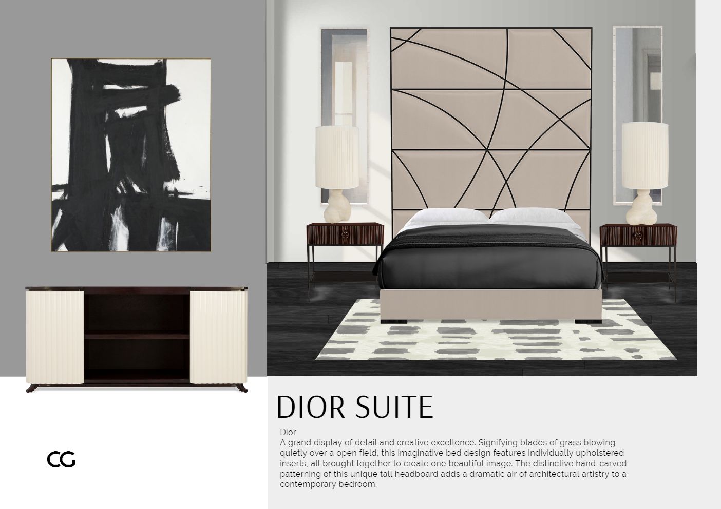 Room inspiration: Designer Luxury Comfort: Bedroom Furniture for Discerning Lifestyles
