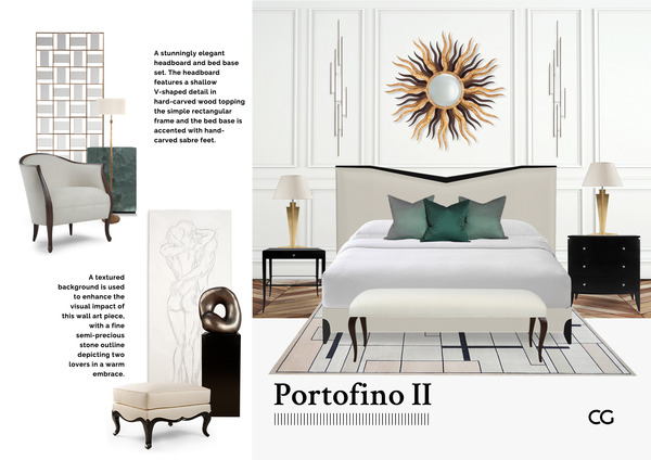 Opulent Designer Respite: Luxury Furnishings for Serene Bedrooms