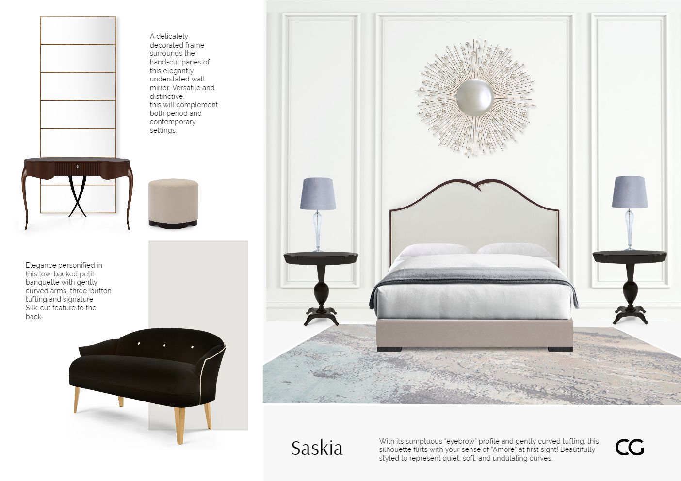 Room inspiration: Timeless Luxury Designer Haven: Bedroom Furnishings Beyond Trends