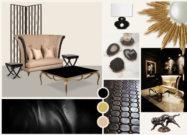 Room inspiration: Luminous Living Opulence: Designer Furnishings Beyond Compare