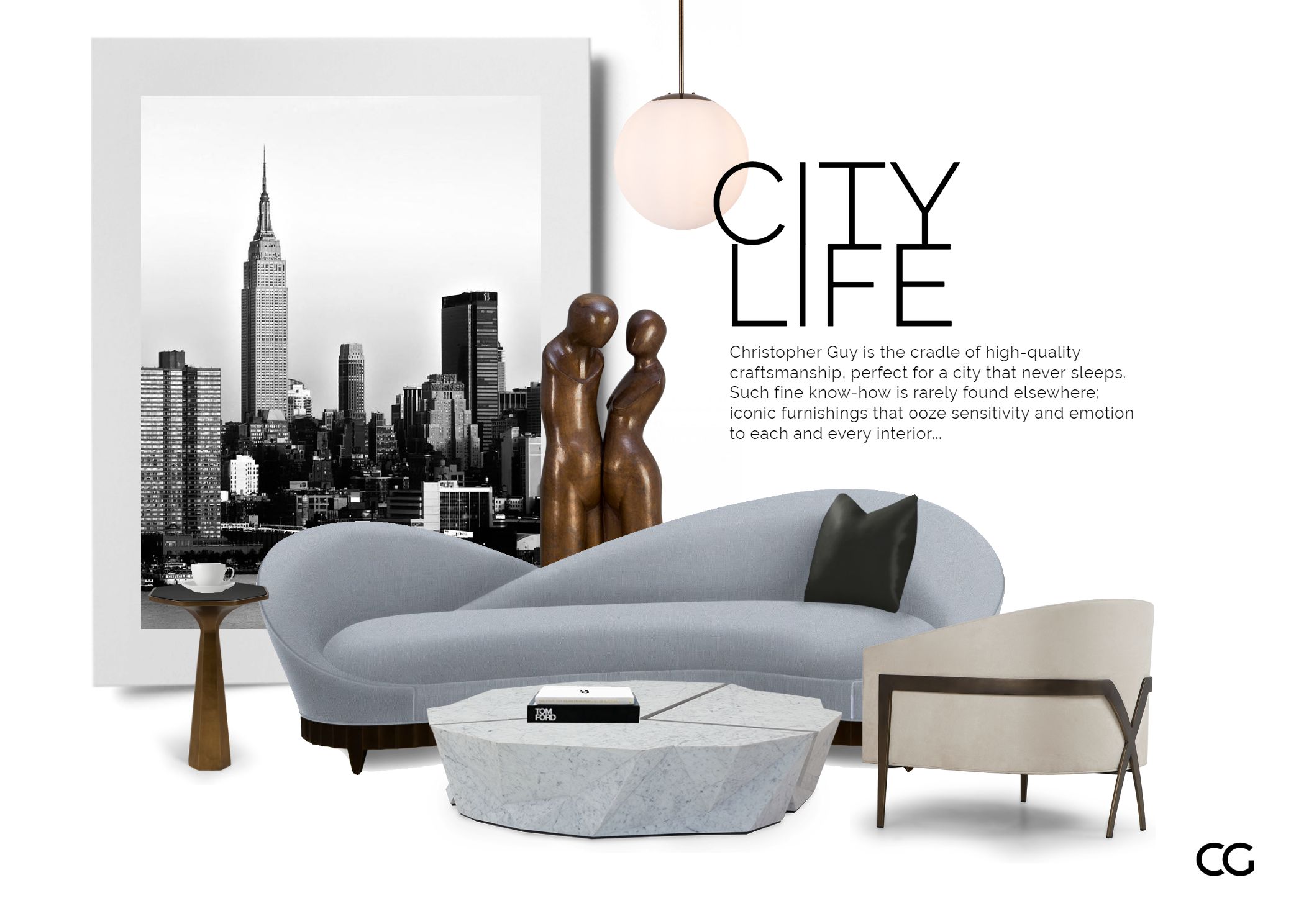 Room inspiration: Elegant Living Symphony: Furniture Inspirations for Harmonious Design