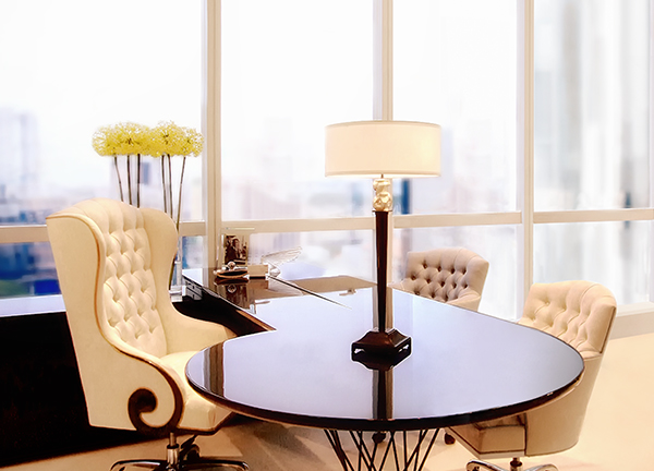 Room inspiration: Urban Study Panache: Elegance Defined by Opulent Furnishings