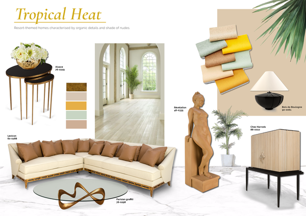 Room inspiration: Opulent Living Haven: Crafted Comfort for Stylish Retreats