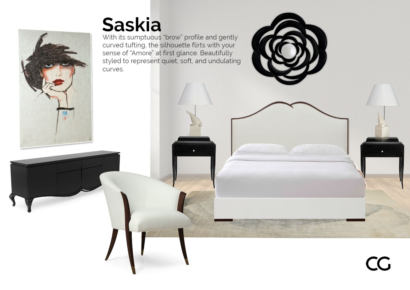 Luxury Designer Serenity: Bedroom Furniture for Tranquil Nights
