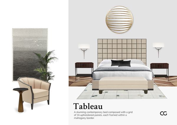 Room inspiration: Elegant Designer Bliss: Luxury Furnishings for Your Dream Bedroom