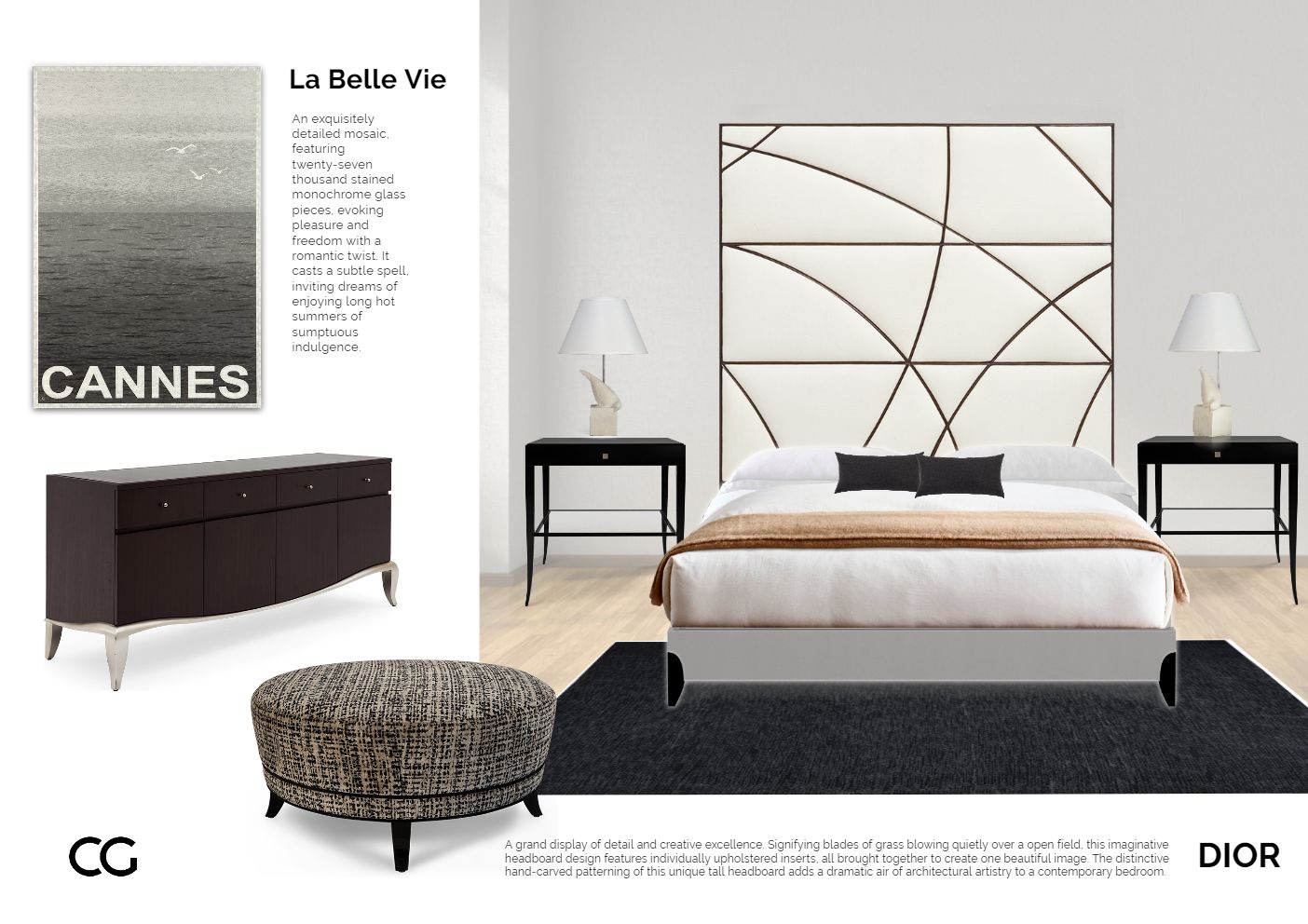 Designer Opulence Enclave: Luxury Bedroom Furniture
