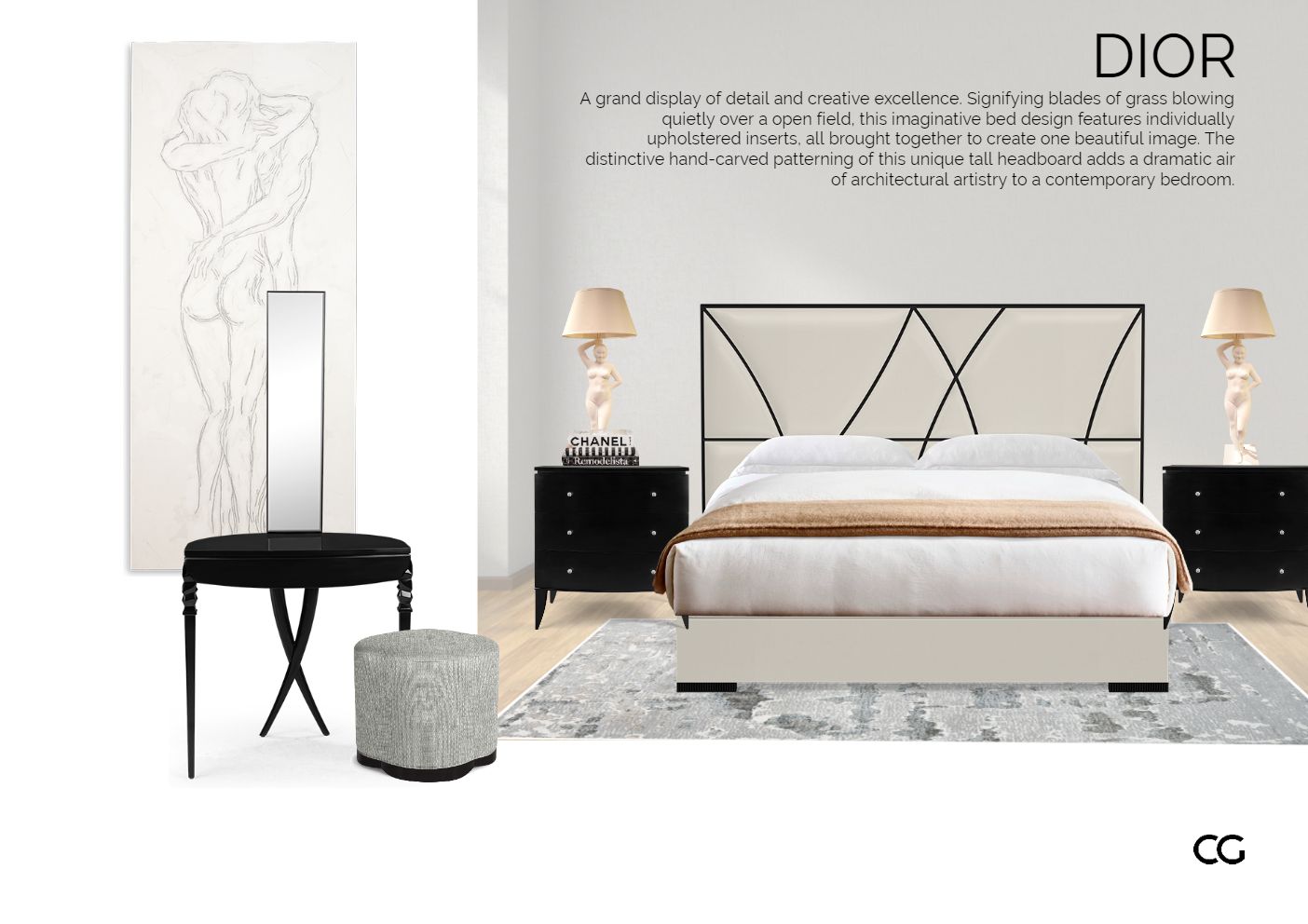 Luxury Designer Dreams: Bedroom Furniture Collection