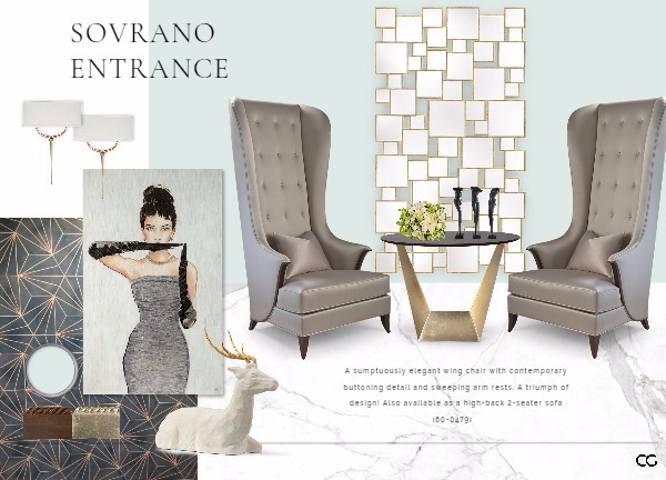 Room inspiration: Urban Lobby Panorama: Designer Furnishings Redefining Luxury