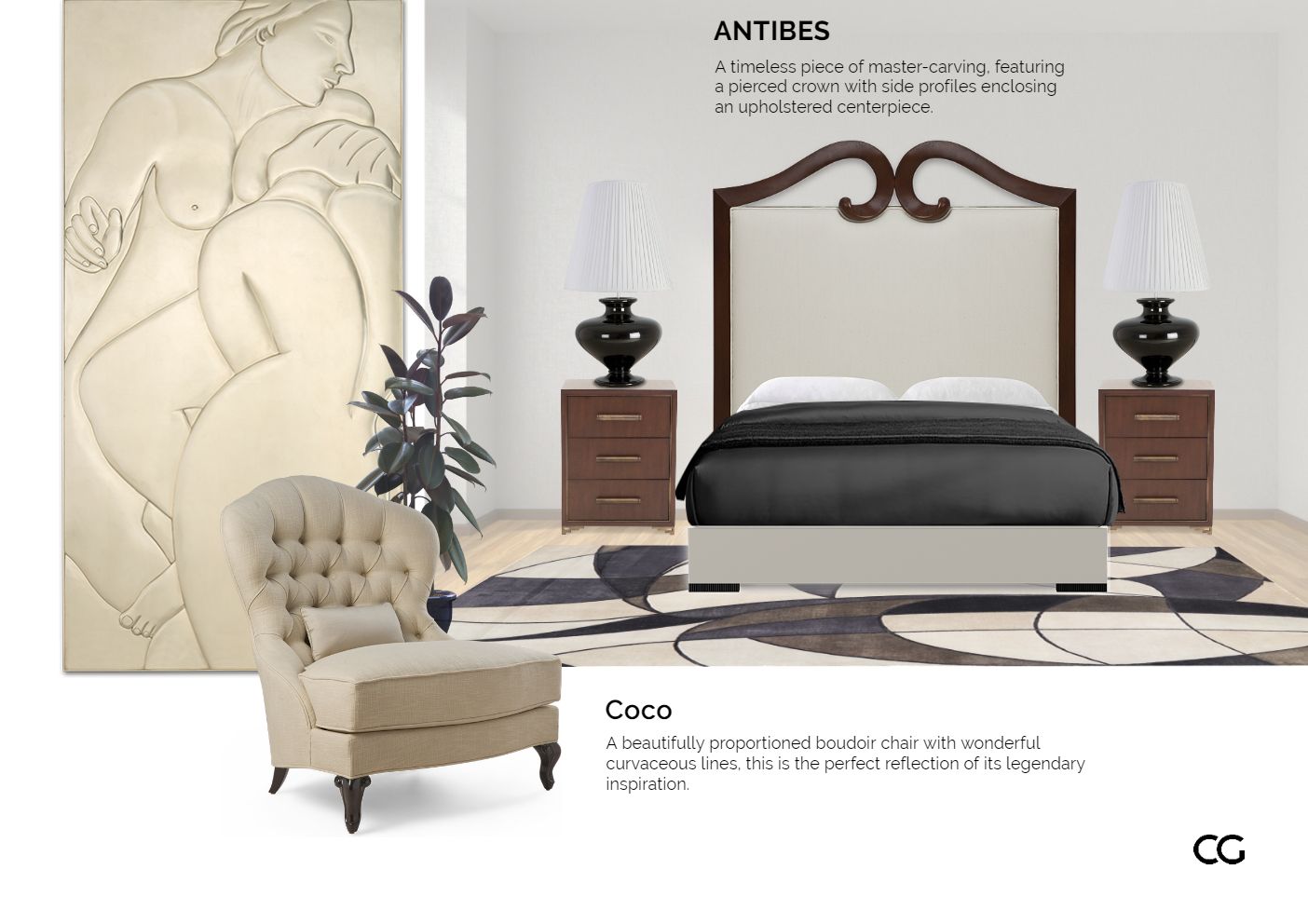 Opulent Designer Retreat: Luxury Furnishings for Your Bedroom Haven