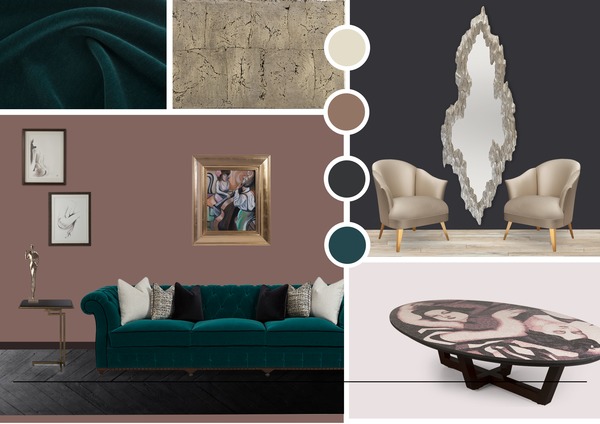 Room inspiration: Luxury Lobby Statement: Crafted Furnishings, Grand Entrance