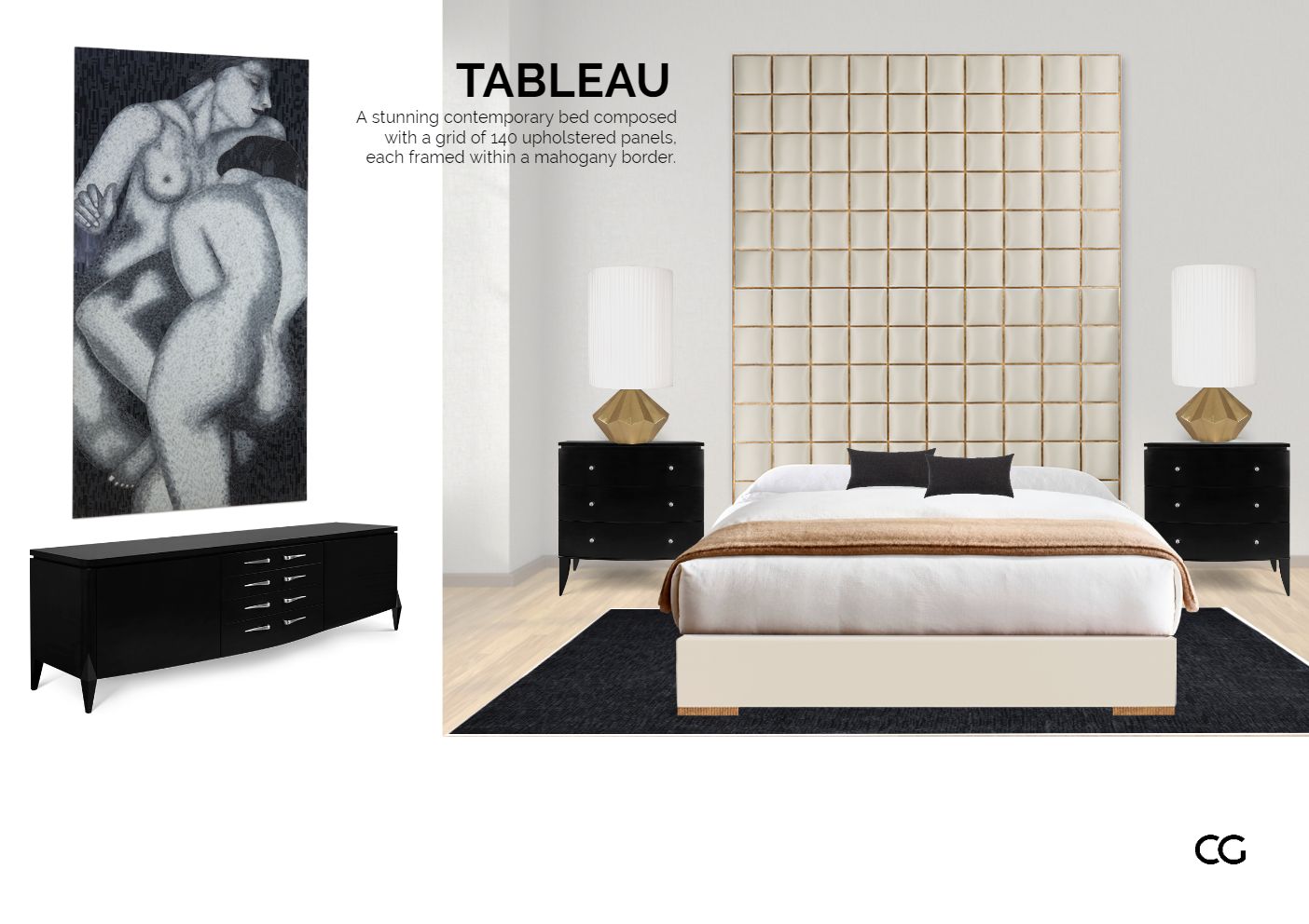 Room inspiration: Designer Luxury Essence: Bedroom Furniture for Timeless Beauty