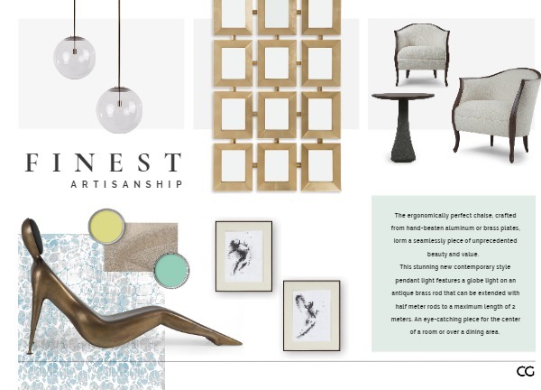 Room inspiration: Chic Living Luxe: Furnishing Opulence with Modern Charm